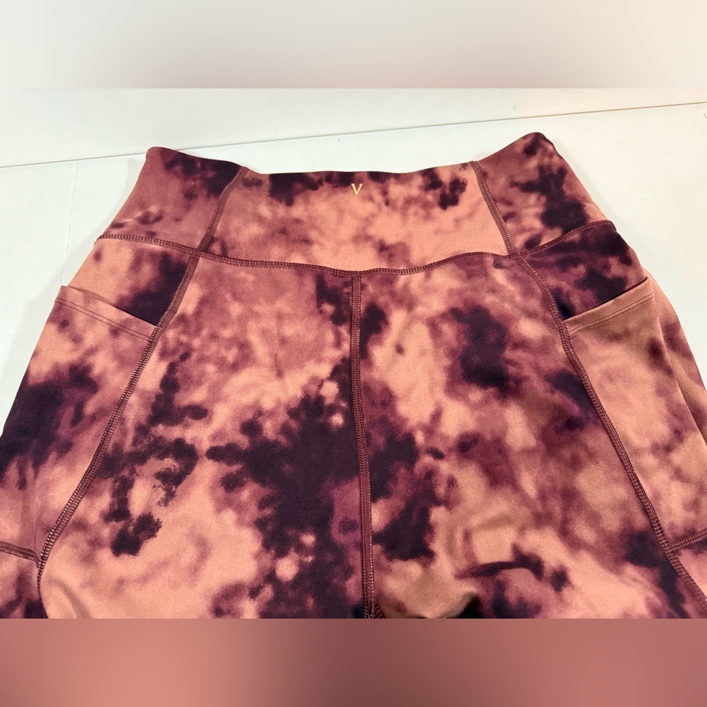 Victoria's Secret Women's Brown Tie Dye High Waist Leggings Size 14 - Picture 10 of 10